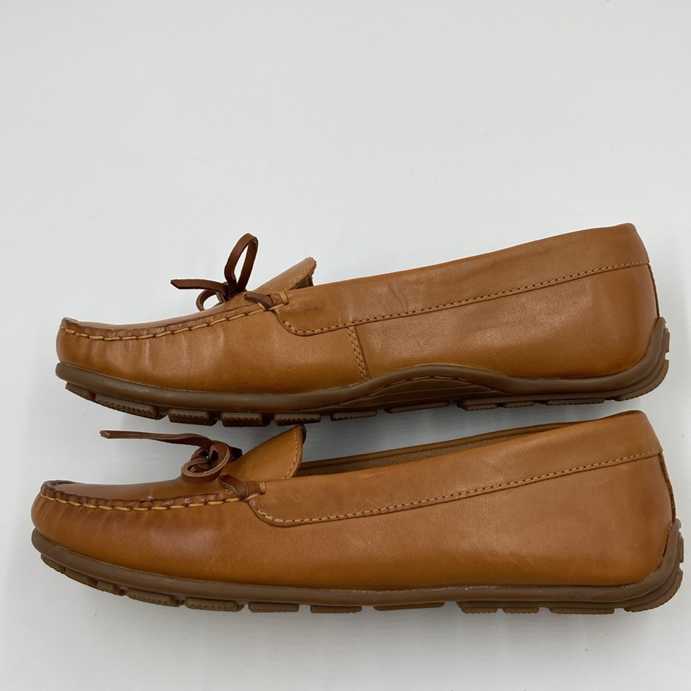 Clarks Ultimate Collection Loafers Women’s 9 Tan - Picture 2 of 8